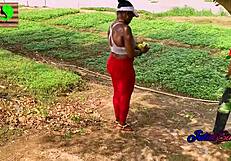 julietsimeo as the orange seller rides the big black cock customer