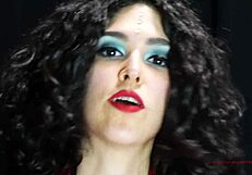 i plays the role of dominatrix mistress in financial domination n submission