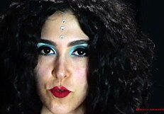 i plays the role of dominatrix mistress in financial domination n submission