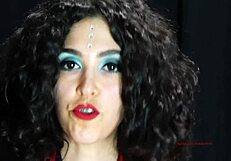 i plays the role of dominatrix mistress in financial domination n submission