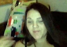 young chubby milf shows off her big tits and fat body