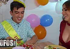 Casual-Narrative Unexpected birthday threesome with Mina Von D, Haix Rogue, and Jordi El Nino Polla