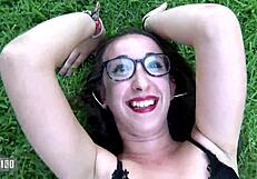 megan lux gets bent over in doggystyle during yoga class