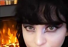 leaving a tribute for elvira in femdom style 😈