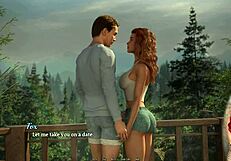 Dreamland Ep 18 unfolds a mystery in the woods with public brunette action