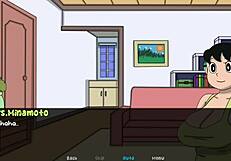 Dickmon part 2 featuring cartoon milf in anime game