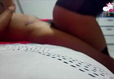 Big Tits Ex-Girlfriend Bent Over for Doggystyle Creampie