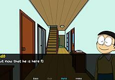 Dickmon part 2 featuring cartoon milf in anime game