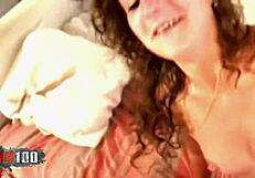 Skinny french babe enjoys hot threesome with double penetration and anal 😍