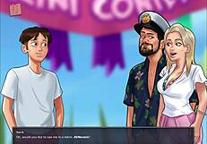 summertime saga episode 219 with erotic cartoon scenes