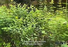 hunt4k hunter banging this hot czech girlfriend in pantyhose outdoors with friends