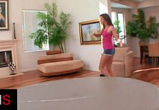 beautiful young girl bent over by huge black cock