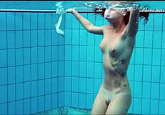 Nata, Hot Hungarian Babe, Swims Naked in Public. Her Tight Petite Body Gets Wild Outdoor Action!