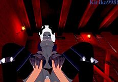 Cerberus And Judgement In Intense Helltaker POV Hentai