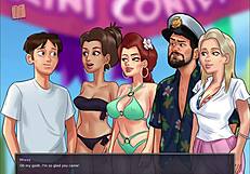 summertime saga episode 219 with erotic cartoon scenes