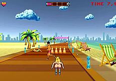 Roller babe hentai game pornplay episode 3 features outdoor gangbang with big black cock and big white cock, creampie action on big tits teen 18+.