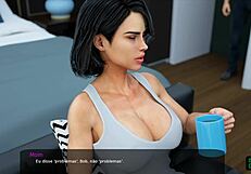 milfy city ep 38, stepmom lets me peek at sara's panties! 😏