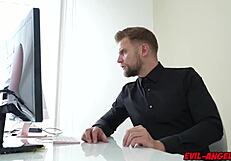 Brittany Bardot Takes Raw Rough Anal From Vince Carter In Office Sex