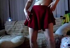 Noita Dances Wild and Teases in Homemade Latina Strip!