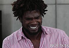 Black dudes Adrian Hart and Devin Trez fucking each other hard 😈