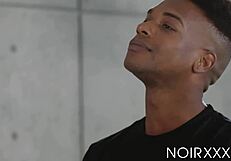 Black dudes Adrian Hart and Devin Trez fucking each other hard 😈