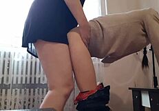 Passionate Strapon Fuck With Housekeeper While Husband's Away