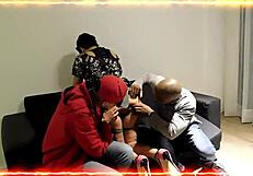 my venezuelan friend visits with brazilian and another for group sex