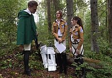 Damn, Titan Teaches Discipline with Bisexual Hentai Big Cock Action!