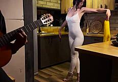 Holy! Latina Nympho’s Big Ass Banged Doggy Style Hard