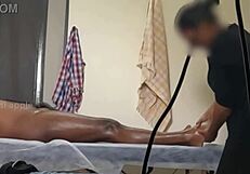 Gay massage with happy ending caught on camera