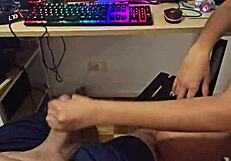 His penis stopped me, so I fucked my content editor hard!