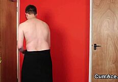 Unusual Honey Gets Cumshot On Face Swallowing All Jizz