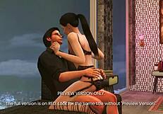 Naughty 3D cartoon celebrates birthday with hentai fun