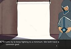 Intense cummy bender in anime hentai part 1.