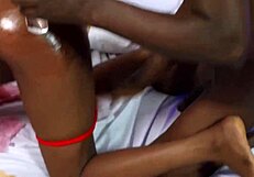 African Pussy Rides Big Black Cock Doggystyle Twice!