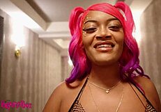 Got great dick after party from chocolate african man?