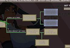 Intense cummy bender in anime hentai part 1.