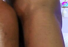 अफ्रीकी चूत बड़े काले लंड पर डॉगी स्टाइल दो बार चढ़ी