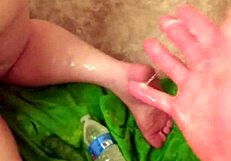 Hardcore anal fisting with a slutty whore