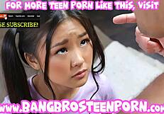 बिग ब्लैक कॉक पाउंड्स टीन 18+ 18+ विथ बबली बट अंटिल शी स्क्रीम्स