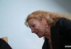 Hey, my German wife surprised me with a hot threesome featuring a young teen!