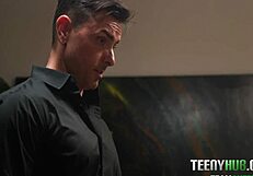 TEEN 18+ BREEZY BRI RYAN DRILLER GETS BLOWJOB AND POV ASS FUCKING IN REALITY HARDCORE