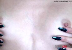 Natalia Nix is a hot and sensual Latina teen who performs a striptease and exposes her beautiful body and twat