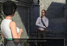 Knockout master 18 game features outdoor adventures with brunette characters