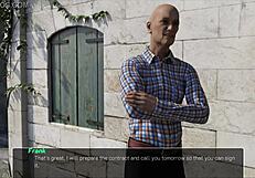 Knockout master 18 game features outdoor adventures with brunette characters