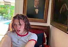 My freaky 18+ step sister gets wild in family therapy with Alex Adams