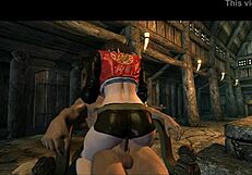 Asian Teen Miya Gets Fucked In POV Hardcore Scene In Skyrim 3D