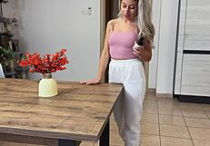 Watch me masturbate on the oiled coffee table?