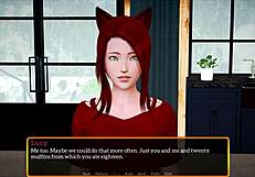 Wow, my new family shows off big tits and ass!