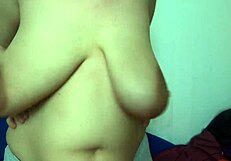 Clapping my tits, wanna see how they bounce for real?